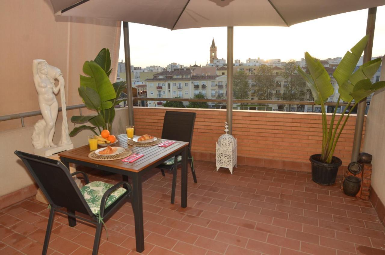 Habitacion Grande Con Terraza Privada, Malaga Centro Esterno foto